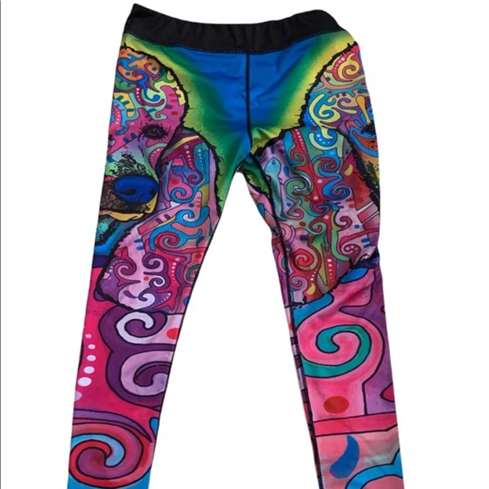 Xlusion womens 2X graphic leggings